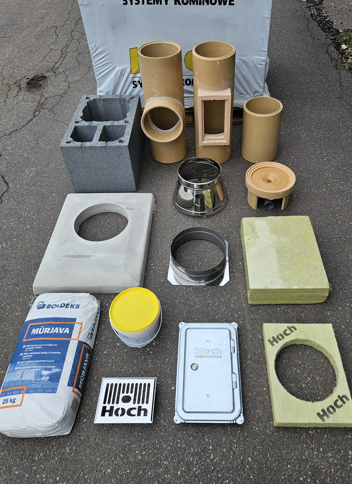 HOCH Keramiskais Dūmvads UNIVERSĀLS (ar divām ventilācijām)